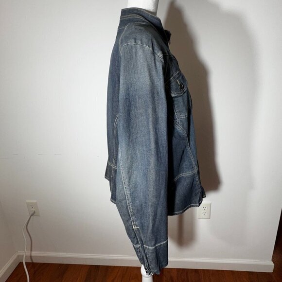 NWT Lane Bryant Venezia Denim/Jean Jacket - Size 18/20 - Picture 4 of 8